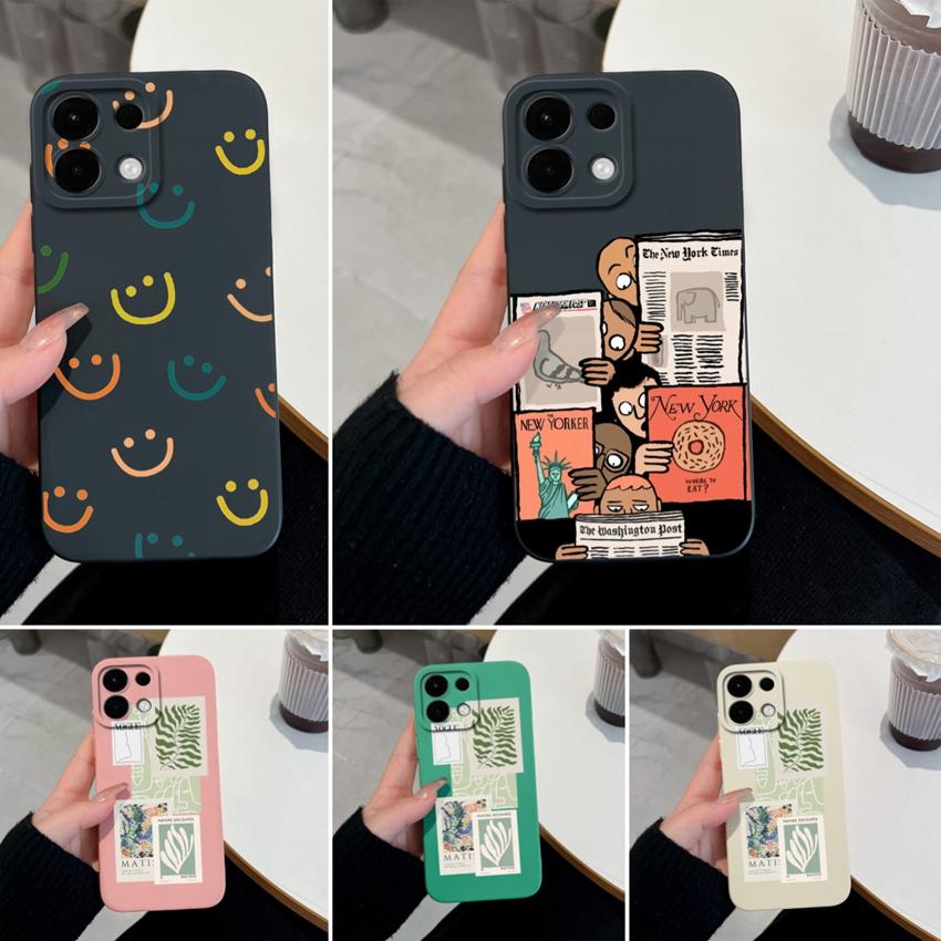 Phone Case For Oppo K13 A5X A5 Fashion Label Patterns High Quality Soft Slim Liquid Silicone Advanced Dustproof Protective Shell For Oppo Bumper Cover Oppo K13 5G
Phone Case For Oppo K13 A5X A5 Fashion Label Patterns High Quality Soft Slim Liquid Silicone Advanced Dustproof Protective Shell For Oppo Bumper Cover Oppo K13 5G