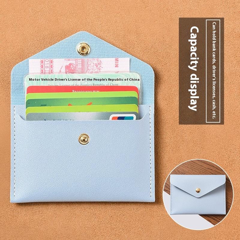 Ультратонкий кошелек для карт, женский маленький мини-брелок, интегрированный кошелек для мелочи, простой чехол для ID-карты, многофункциональная визитница.
Ультратонкий кошелек для карт, женский маленький мини-брелок, интегрированный кошелек для мелочи, простой чехол для ID-карты, многофункциональная визитница.