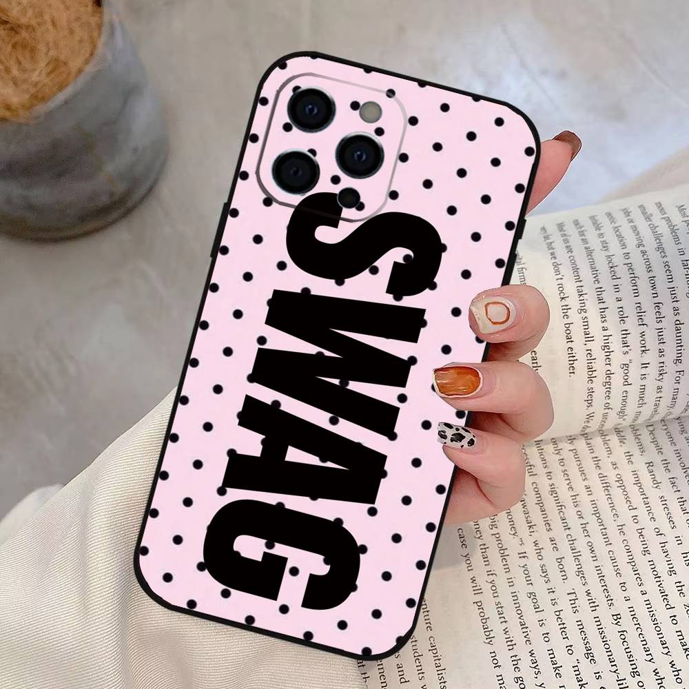 Роскошный чехол в стиле Y2K SWAG для iPhone 17,16,15,14,13,12,11 Plus,Pro Max,XS, Черный чехол из мягкого силикона iPhone14Plus
Роскошный чехол в стиле Y2K SWAG для iPhone 17,16,15,14,13,12,11 Plus,Pro Max,XS, Черный чехол из мягкого силикона iPhone14Plus