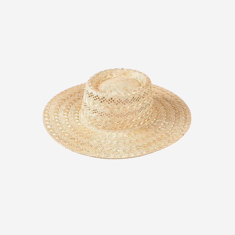 USPOP Spring Summer Fashion Retro Hollow Hand-woven Sisal Wide Brim Straw Hat Ring Top Straw Jazz Fedoras Sun Hat 56-58cm
USPOP Spring Summer Fashion Retro Hollow Hand-woven Sisal Wide Brim Straw Hat Ring Top Straw Jazz Fedoras Sun Hat 56-58cm