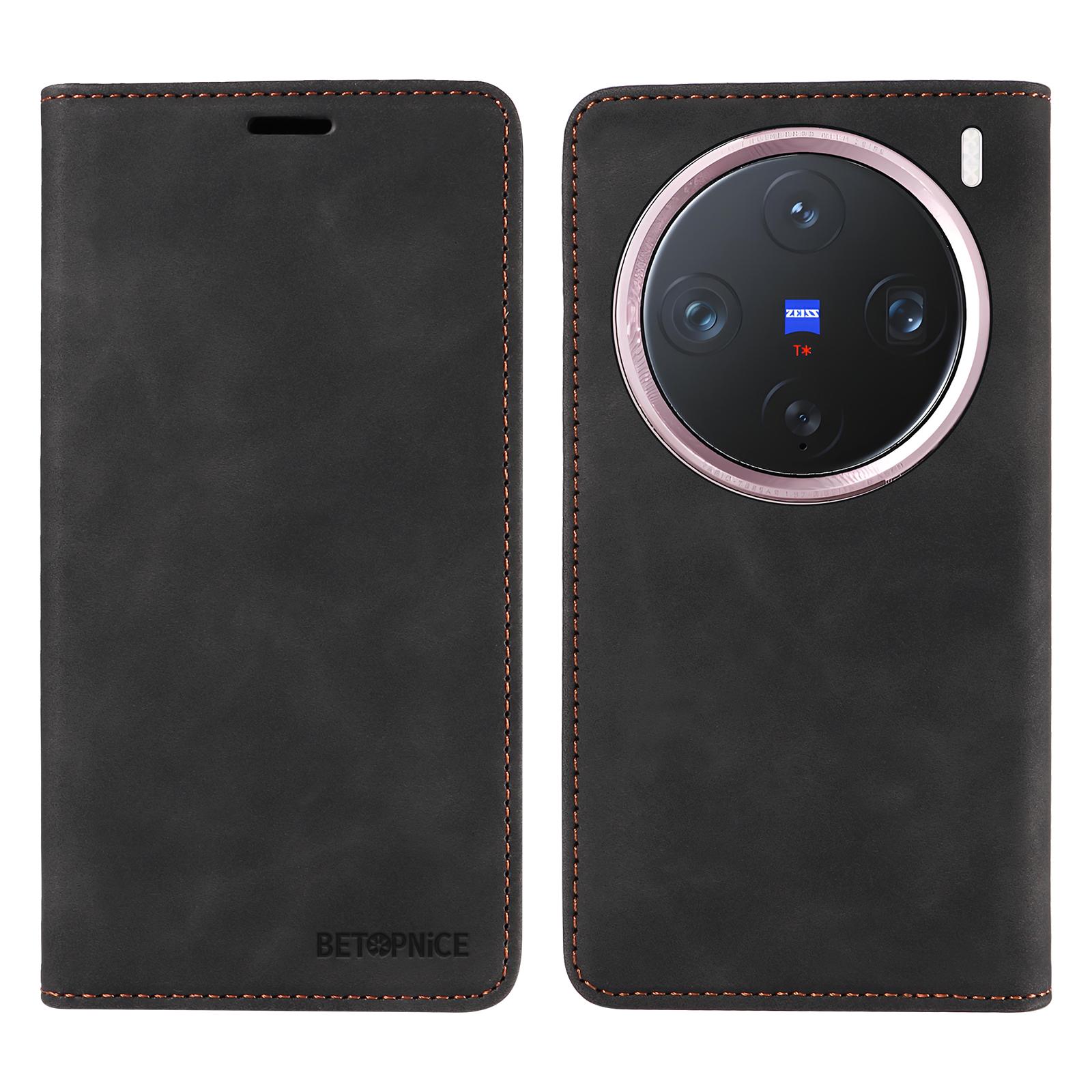 BETOPNICE 003 Для vivo X200 Pro mini 5G Чохол-гаманець Шкіряний чохол для телефону з підставкою Black
BETOPNICE 003 Для vivo X200 Pro mini 5G Чохол-гаманець Шкіряний чохол для телефону з підставкою Black