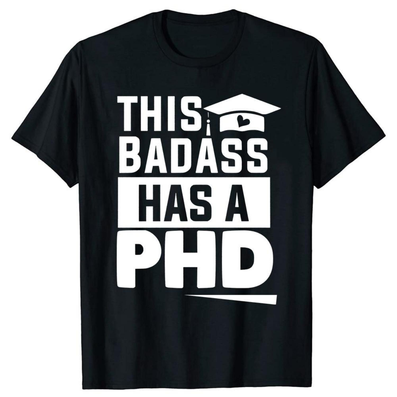 Смешные футболки для выпускников PhD, докторантов, мужчин, женщин, модные повседневные футболки, 100% хлопок, свободные, оверсайз S чёрный
Смешные футболки для выпускников PhD, докторантов, мужчин, женщин, модные повседневные футболки, 100% хлопок, свободные, оверсайз S чёрный