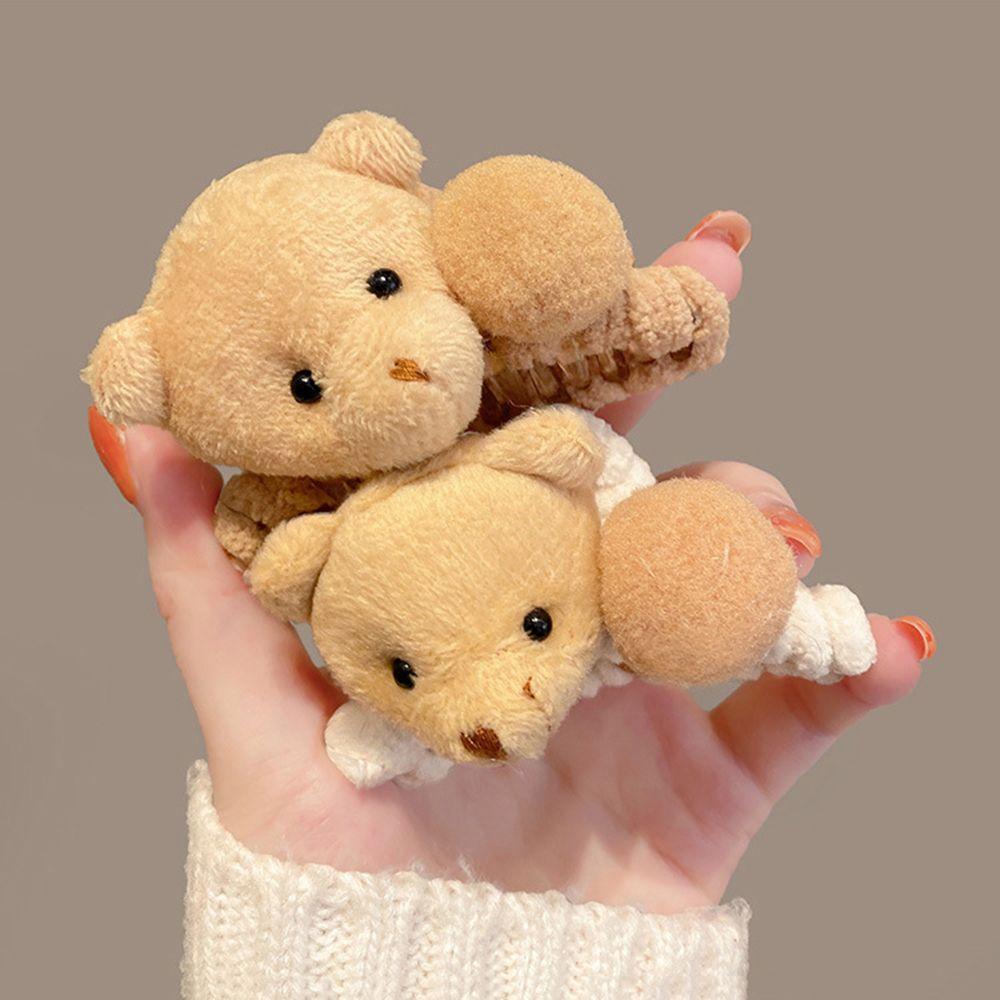 Women Shark Clip Cartoon Plush Bear Hair Claw Hair Accessories Korean Style Hair Clip Crab Clip
Women Shark Clip Cartoon Plush Bear Hair Claw Hair Accessories Korean Style Hair Clip Crab Clip