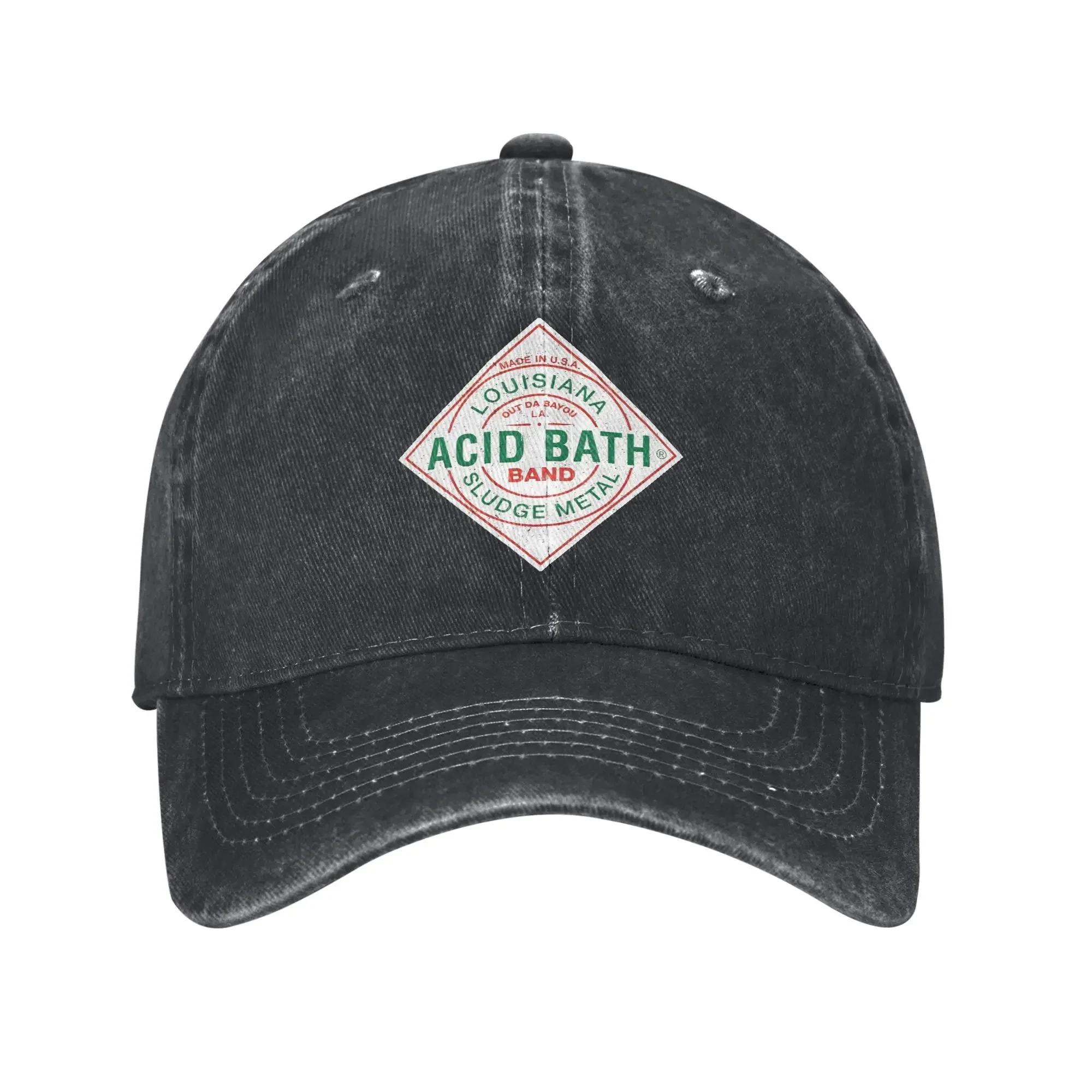 Acid Bath Band Logo Sun Baseball Cap Fashion Couple Women SunProof Custom Logo Hunting Camping Baseball Caps Birthday Present One Size
Acid Bath Band Logo Sun Baseball Cap Fashion Couple Women SunProof Custom Logo Hunting Camping Baseball Caps Birthday Present One Size