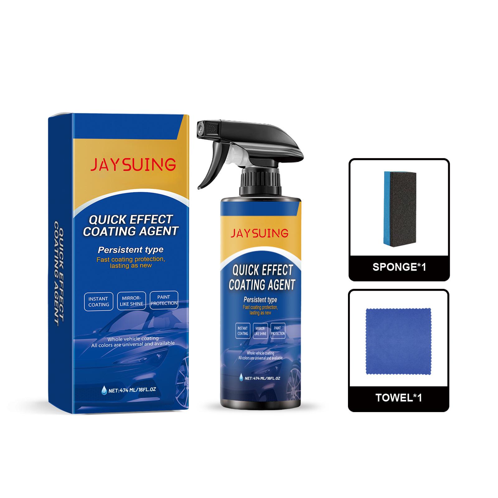 JAYSUING Car Ceramic Coating Kit: Cleans, Polishes, and Brightens for Easy Maintenance.
JAYSUING Car Ceramic Coating Kit: Cleans, Polishes, and Brightens for Easy Maintenance.