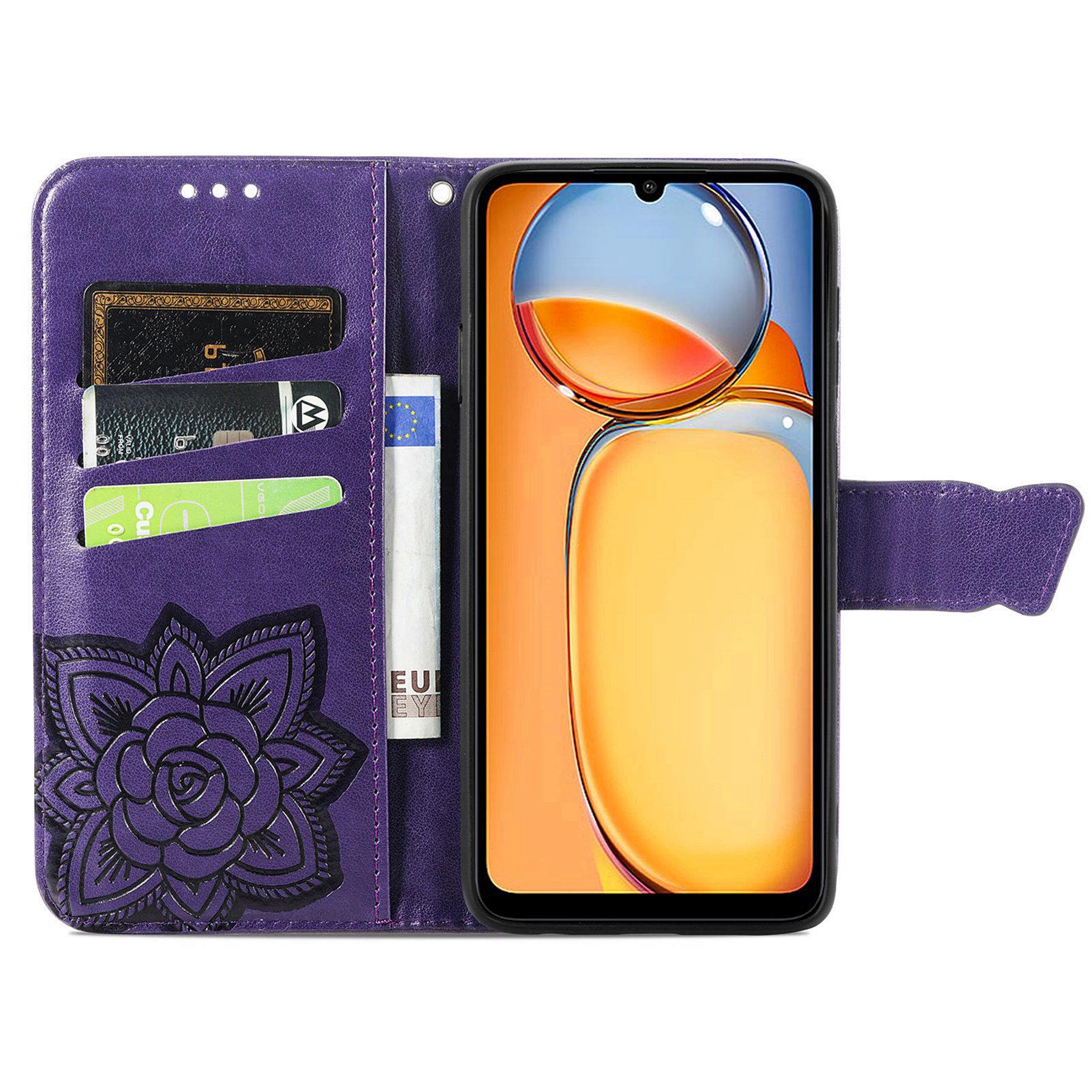 Wallet Case for Xiaomi Redmi 13C 4G/13C 5G/13R 5G/Poco M6 5G/Poco C65 4G Butterfly Pattern PU Leather Folio Phone Cover Dark Purple
Wallet Case for Xiaomi Redmi 13C 4G/13C 5G/13R 5G/Poco M6 5G/Poco C65 4G Butterfly Pattern PU Leather Folio Phone Cover Dark Purple