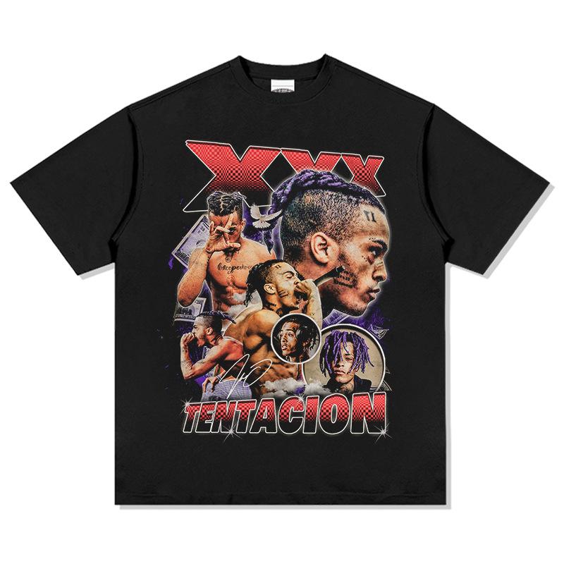 XXXTentacion Графическая футболка с несколькими изображениями Унисекс Женская Винтажная Рэп Мерч Свободная Хлопковая Повседневная Уличная Одежда Хип-Хоп Свободная Футболка 2XL
XXXTentacion Графическая футболка с несколькими изображениями Унисекс Женская Винтажная Рэп Мерч Свободная Хлопковая Повседневная Уличная Одежда Хип-Хоп Свободная Футболка 2XL