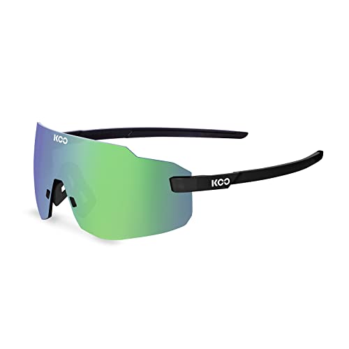 KOO Supernova Sunglasses I 100% UV Protection, Multi-Sport, Running & Cycling Performance Sunglasses - Black Matt Green
KOO Supernova Sunglasses I 100% UV Protection, Multi-Sport, Running & Cycling Performance Sunglasses - Black Matt Green