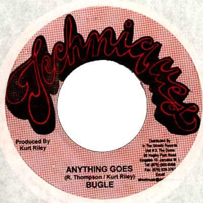 7inch Record BUGLE - Anything Goes NONE Techniques 2009 Jamaica Reggae, Ska & Dub Used
7inch Record BUGLE - Anything Goes NONE Techniques 2009 Jamaica Reggae, Ska & Dub Used