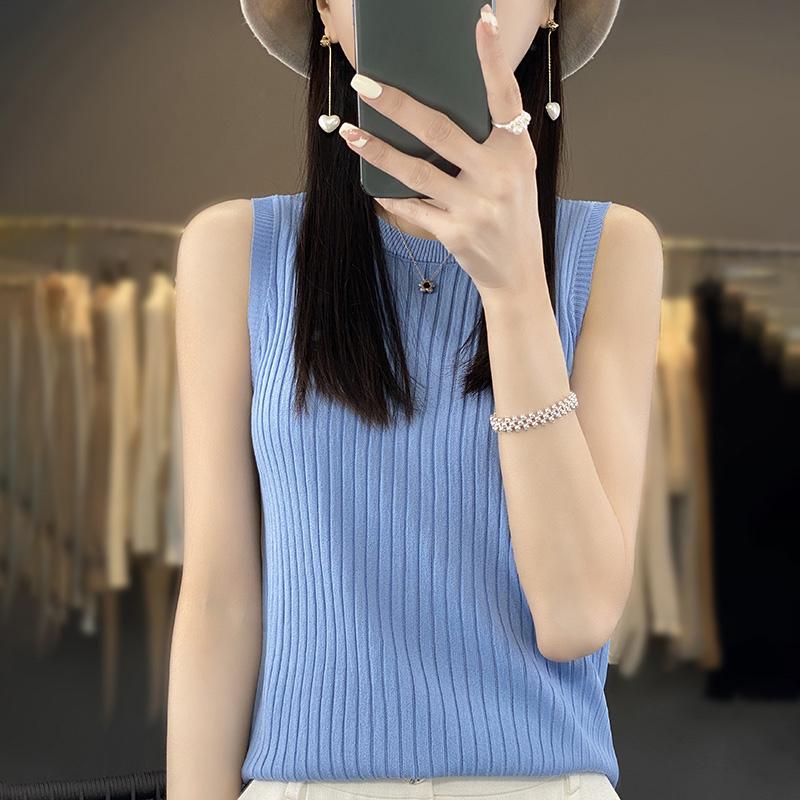 Женская майка без рукавов MODERN NEW SAGA летняя футболка вязаный топ кружевной базовый жилет женский с круглым вырезом XL
Женская майка без рукавов MODERN NEW SAGA летняя футболка вязаный топ кружевной базовый жилет женский с круглым вырезом XL