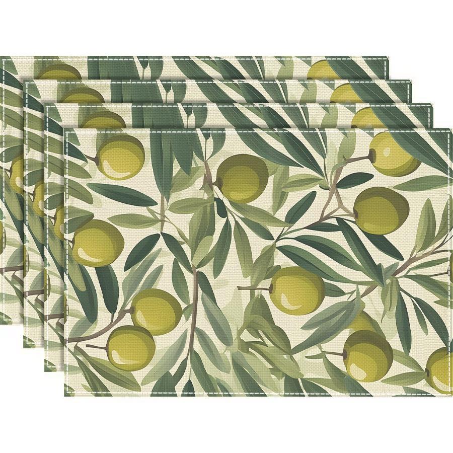 4/6/8Pcs Fruit Pattern Placemats Tablemat 30*45CM Linen for Festival Summer Party Dining Home Decor Modern Tropical Fruits Pads 4Pcs-30X45cm(12X18in
4/6/8Pcs Fruit Pattern Placemats Tablemat 30*45CM Linen for Festival Summer Party Dining Home Decor Modern Tropical Fruits Pads 4Pcs-30X45cm(12X18in
