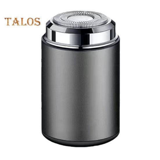 Мини-электробритва USB перезаряжаемая IPX6 водонепроницаемая дорожная бритва портативная мужская бритва для удаления волос инструмент для отца мужа парня подарок серый