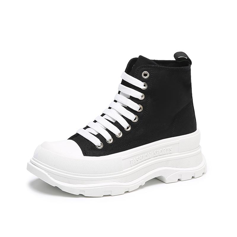 Fashi Women s Hightop Canvas Vulcanized Skateboard Shoes Female Students Walking Casual Skate Boots Black White Sneakers 40 чорний
Fashi Women s Hightop Canvas Vulcanized Skateboard Shoes Female Students Walking Casual Skate Boots Black White Sneakers 40 чорний