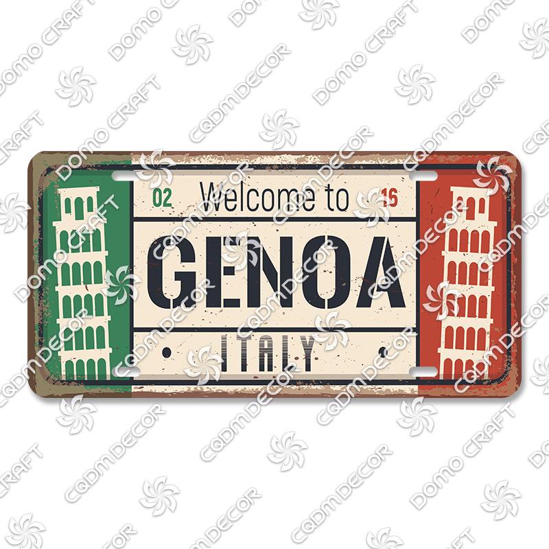 Italy Cities Poster Metal Tin Signs Rome Milan Turin Metal Plate Retro Wall Decor Garage Car Club Living Room Home Wall Decor 15x30cm
Italy Cities Poster Metal Tin Signs Rome Milan Turin Metal Plate Retro Wall Decor Garage Car Club Living Room Home Wall Decor 15x30cm