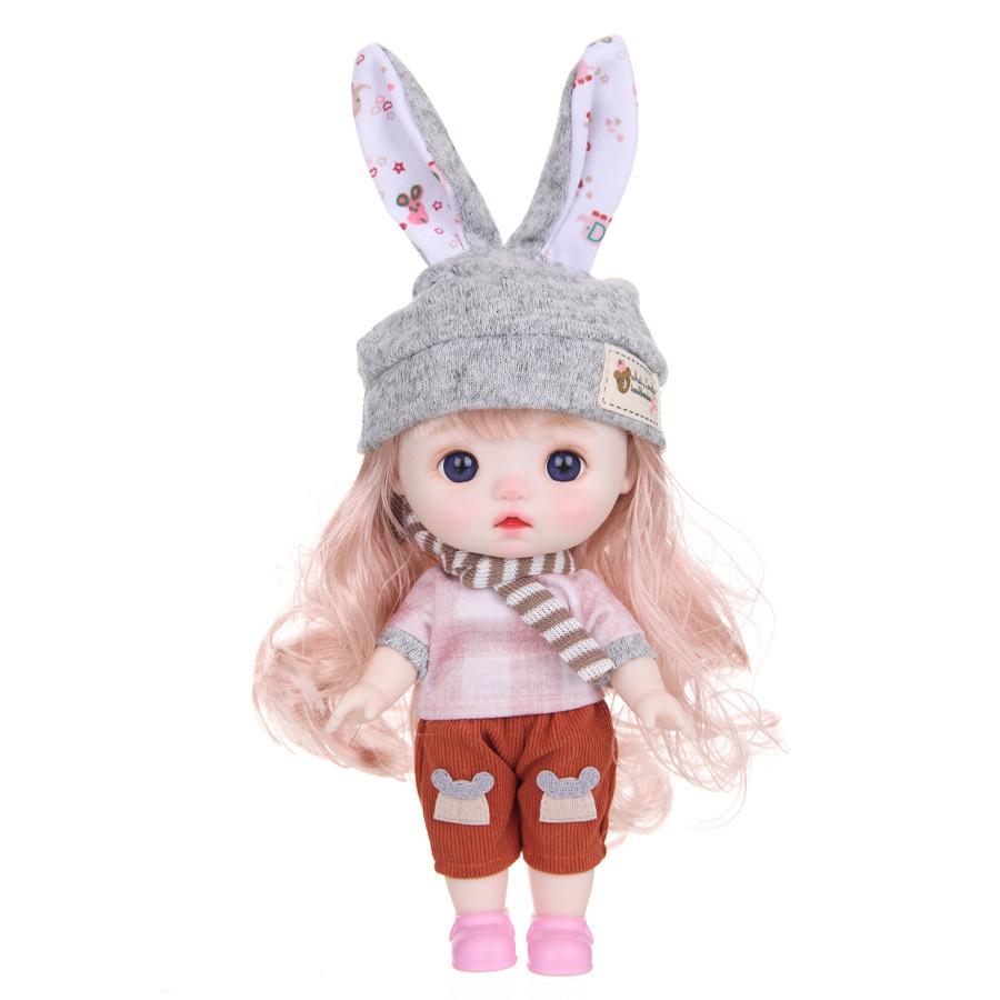 9Inch Lifelike Newborn Baby Doll Plaything Sweet Face Reborn Doll With Clothes Long Hair Baby Girl Jointed Movable Doll Birthday Present
9Inch Lifelike Newborn Baby Doll Plaything Sweet Face Reborn Doll With Clothes Long Hair Baby Girl Jointed Movable Doll Birthday Present
