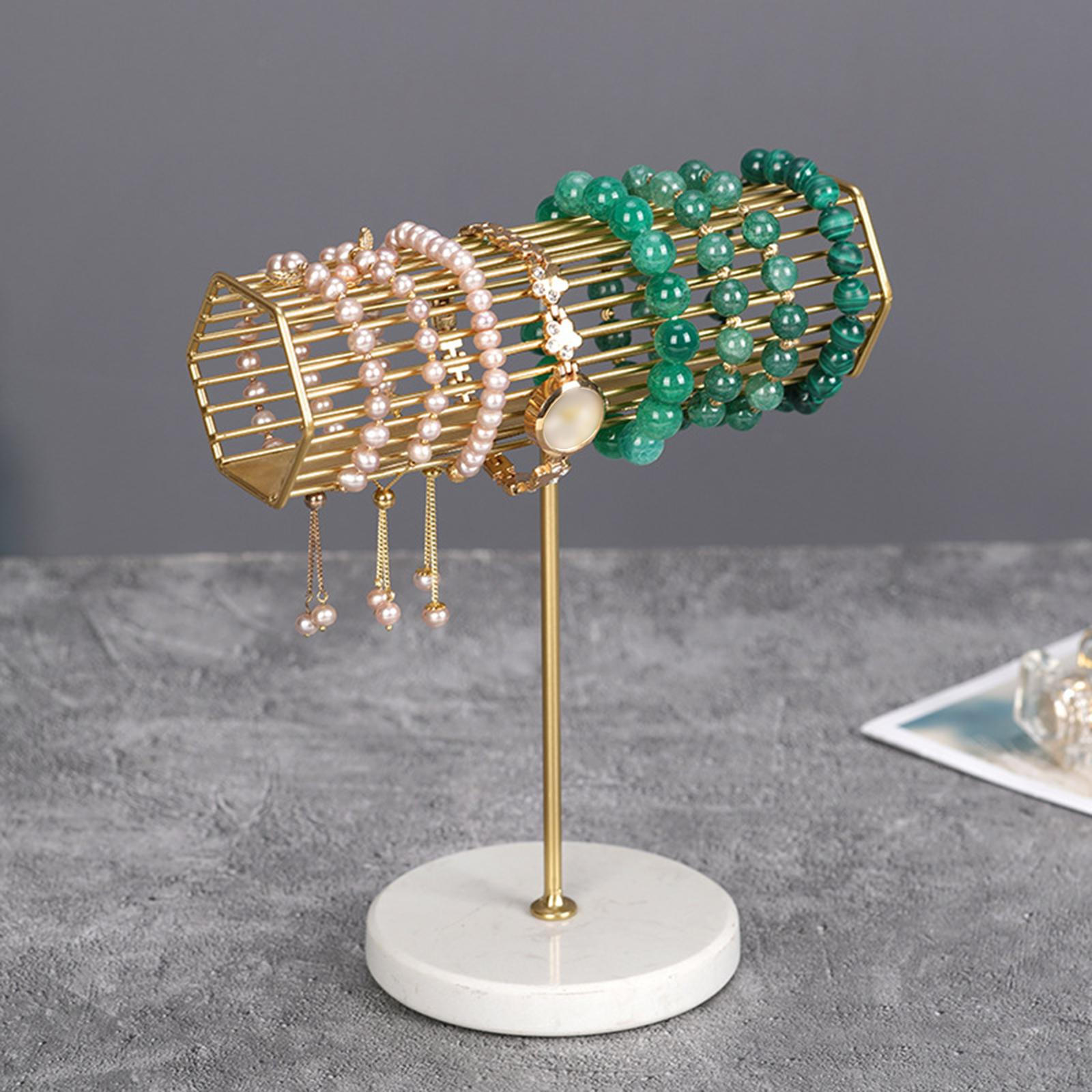Bangle Display Holder Bracelet Stand Stores Rack Show Metal with Base Jewelry
Bangle Display Holder Bracelet Stand Stores Rack Show Metal with Base Jewelry