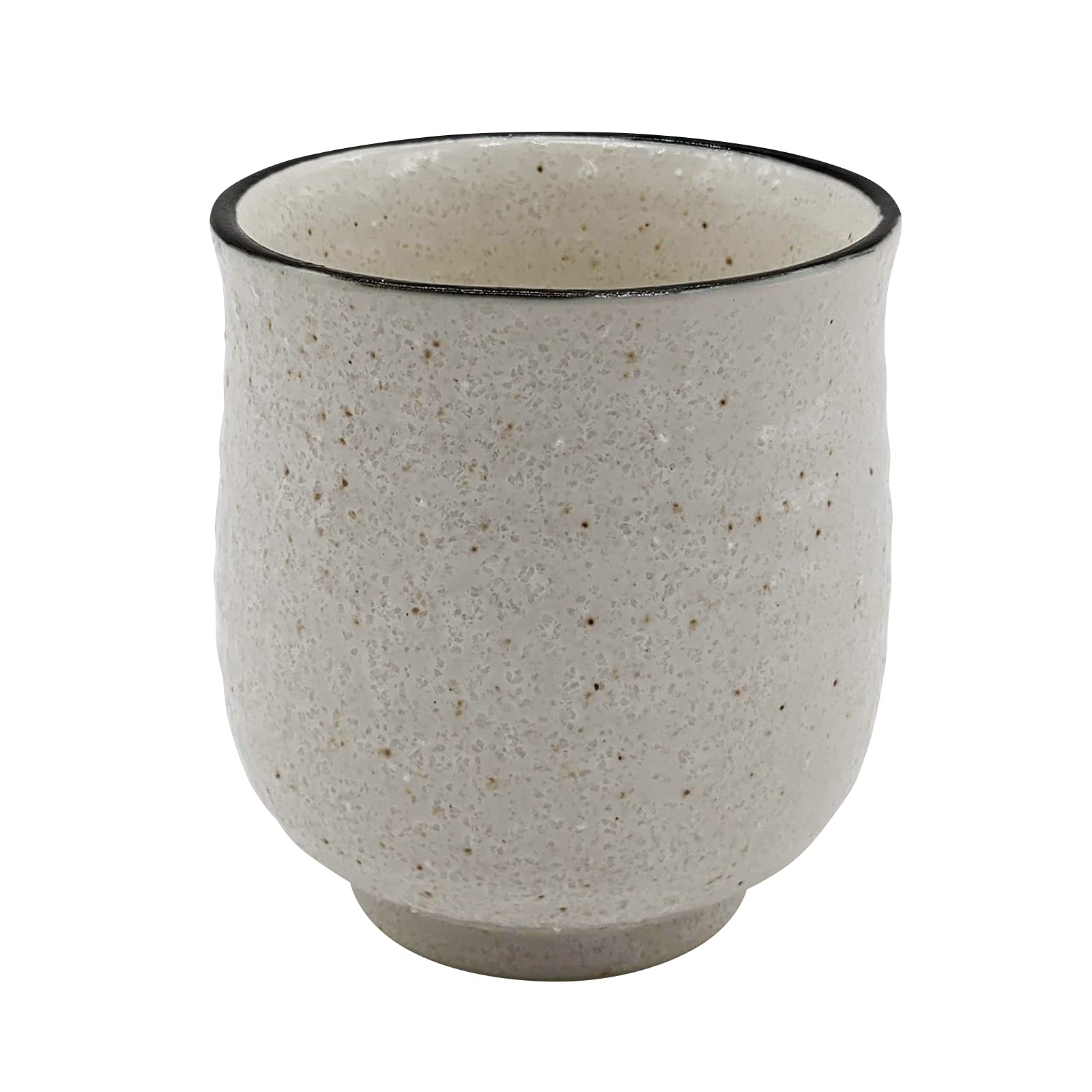 Utsuwa Roan Mino Ware Approximately White Karatsu Black Made in Teacup, 230ml, Finish, Rim, Japan, 520-0192
Utsuwa Roan Mino Ware Approximately White Karatsu Black Made in Teacup, 230ml, Finish, Rim, Japan, 520-0192