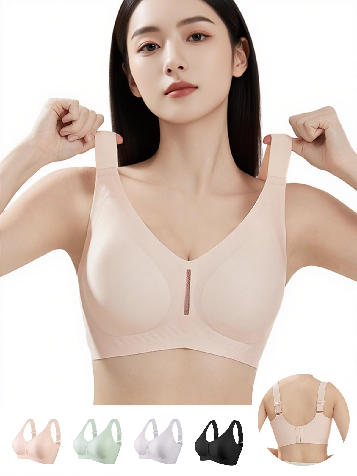 Veimia Беспроводной Бесшовный Бюстгальтер Большого Размера для Отвисшей Груди Уменьшенная Полость Дышащий Дизайн для Улучшенного Бесшовного Высокая Боковая Высокая Формирующая Одежда розовый
Veimia Беспроводной Бесшовный Бюстгальтер Большого Размера для Отвисшей Груди Уменьшенная Полость Дышащий Дизайн для Улучшенного Бесшовного Высокая Боковая Высокая Формирующая Одежда розовый