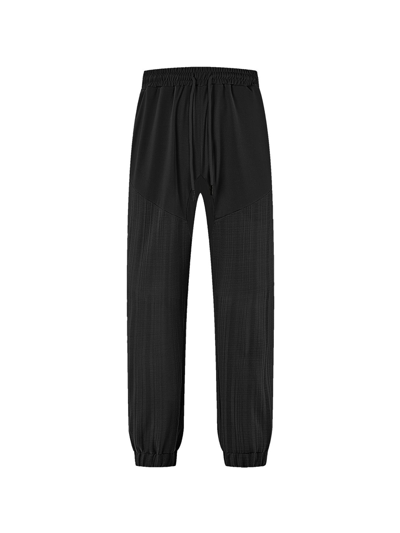 European and American Casual Trousers Summer Simple and Loose Thin Imitation Hemp Sports Lace-up Spliced Men s Sweatpants XXXL чорний
European and American Casual Trousers Summer Simple and Loose Thin Imitation Hemp Sports Lace-up Spliced Men s Sweatpants XXXL чорний