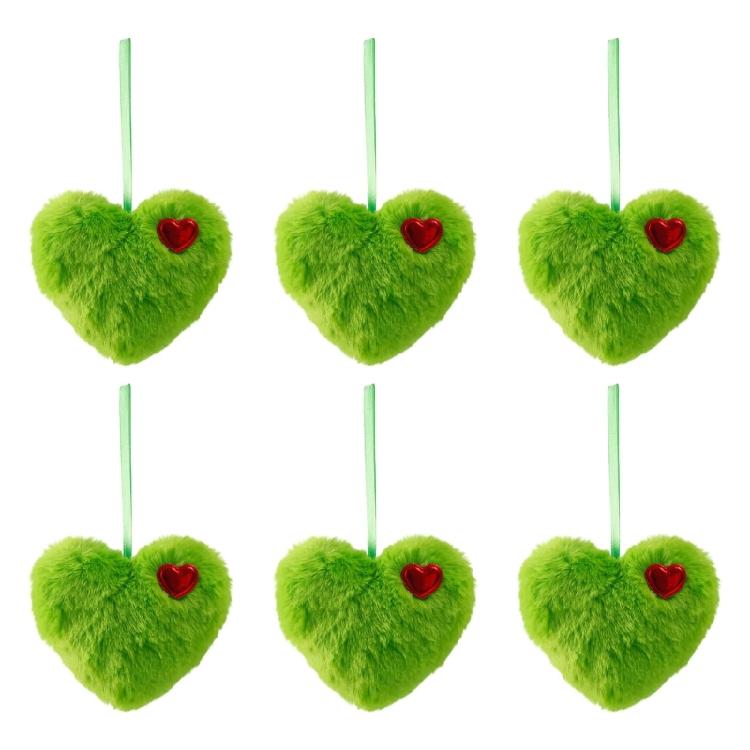 Festival Rabbit Hair Ball Heart Ornament Feature Ribbon Hanging Adornment For Holiday Party And Home Decors Accent зелений
Festival Rabbit Hair Ball Heart Ornament Feature Ribbon Hanging Adornment For Holiday Party And Home Decors Accent зелений