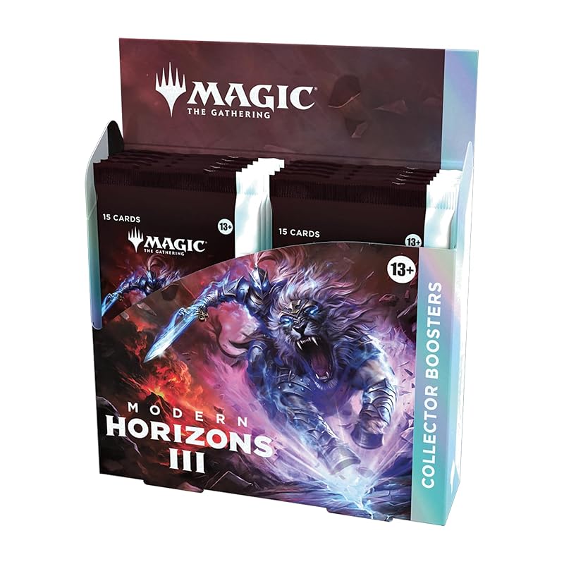 Magic: The Gathering modern horizons 3 collector booster English version MTG Trading card wizards of the coast MH3 D32920000
Magic: The Gathering modern horizons 3 collector booster English version MTG Trading card wizards of the coast MH3 D32920000