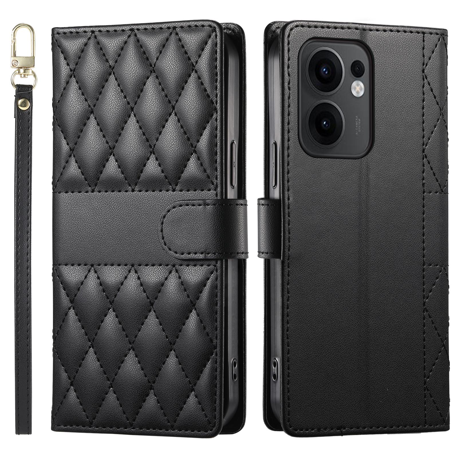 Для Oppo Reno13 F 5G Чохол Ромбова Прошивка Гаманець Підставка Шкіряний Чохол для Телефону з Довгим/Коротким Ремінцем Black
Для Oppo Reno13 F 5G Чохол Ромбова Прошивка Гаманець Підставка Шкіряний Чохол для Телефону з Довгим/Коротким Ремінцем Black