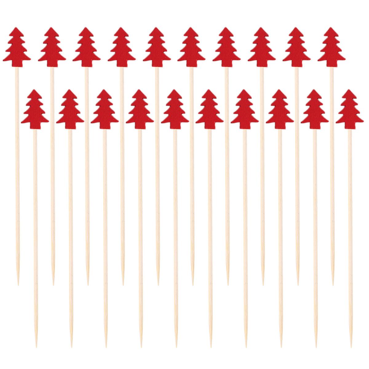 200Pcs Christmas Tree Cocktail Picks Bamboo Fruit Sticks Smooth Finish Party Bar Appetizer Toothpicks for Garnish Canapes Ktv
200Pcs Christmas Tree Cocktail Picks Bamboo Fruit Sticks Smooth Finish Party Bar Appetizer Toothpicks for Garnish Canapes Ktv