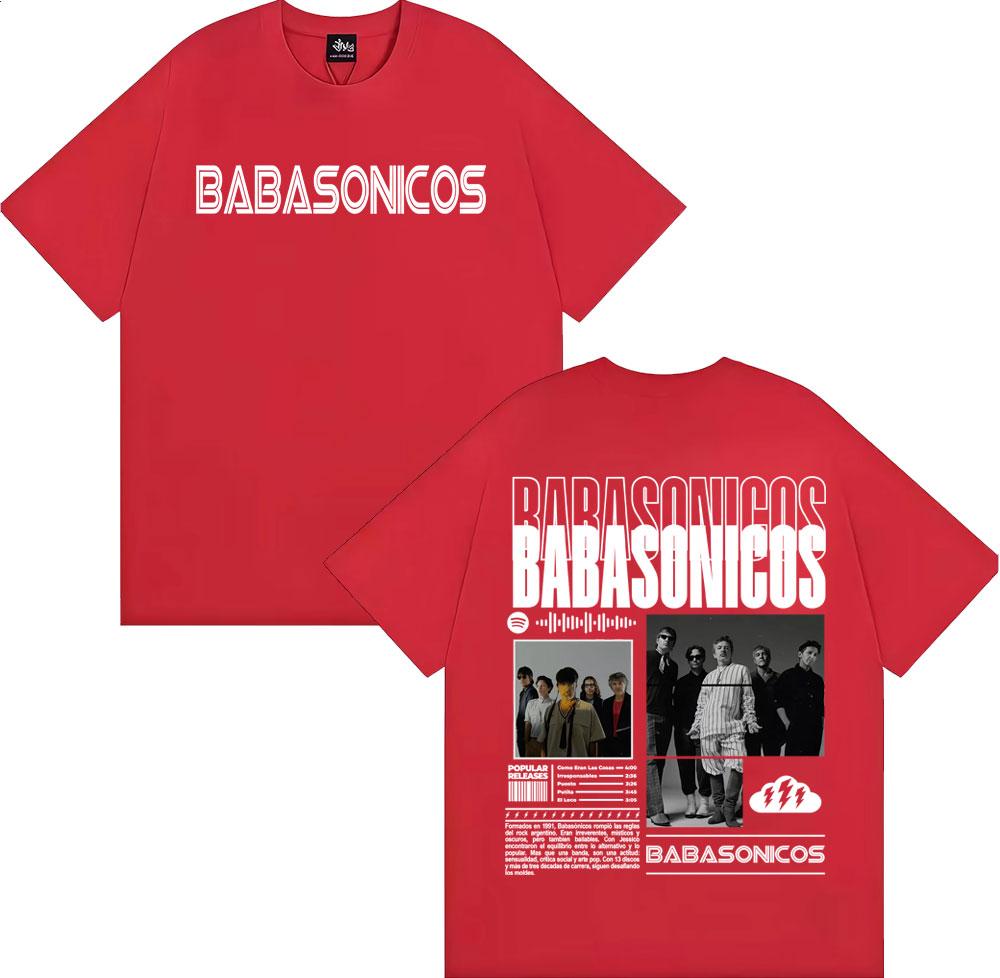 Rock Band Babasonicos Album Tour Tshirts for Unisex Women Retro 90s Hip Hop Punk T Shirt Cotton Loose Oversized Tshirt Streetwear S
Rock Band Babasonicos Album Tour Tshirts for Unisex Women Retro 90s Hip Hop Punk T Shirt Cotton Loose Oversized Tshirt Streetwear S