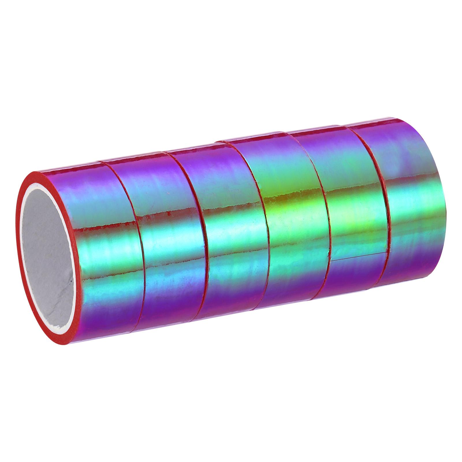 6Roll 15mmx5m Metalized Tape Self Adhesive Holographic Foil Mirror Metallic Masking Sticker Decoration Scrapbooking Masking Tape розы красного
6Roll 15mmx5m Metalized Tape Self Adhesive Holographic Foil Mirror Metallic Masking Sticker Decoration Scrapbooking Masking Tape розы красного