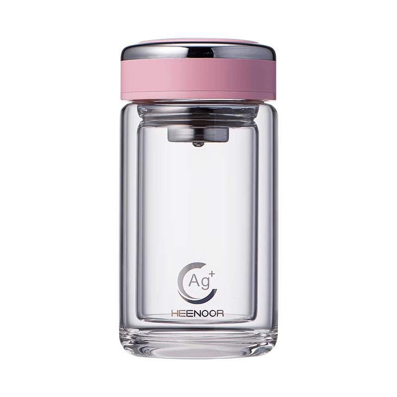 Heenoor Antibacterial Double-Layer Glass Tea Infuser Cup
Heenoor Antibacterial Double-Layer Glass Tea Infuser Cup