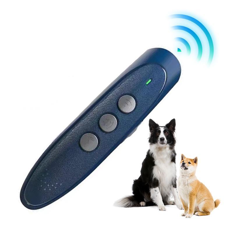 Handheld Ultrasonic Dog Bark Training Device Anti-Barking Deterrent Silent Pet Behavior Control Tool With LED Indicator
Handheld Ultrasonic Dog Bark Training Device Anti-Barking Deterrent Silent Pet Behavior Control Tool With LED Indicator