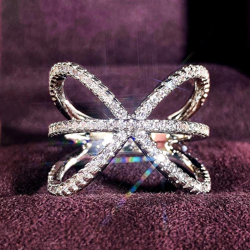 Huitan Fashion Simple Line Design Wide Ring Female Daily Party Zircon Gorgeous Copper Color Brilliant Zirconia Accessories Gift 6
Huitan Fashion Simple Line Design Wide Ring Female Daily Party Zircon Gorgeous Copper Color Brilliant Zirconia Accessories Gift 6