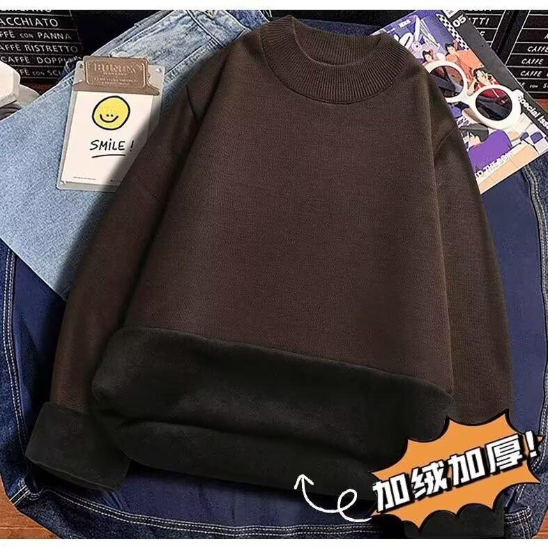 Men s Velvet Half-High Collar Sweater - Autumn/Winter Solid Color Casual Knitwear 4X-Large
Men s Velvet Half-High Collar Sweater - Autumn/Winter Solid Color Casual Knitwear 4X-Large
