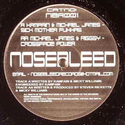 12inch Record KAM-PAIN & MICHAEL JAMES / MICHAEL - Sick Mother Fukkas / Crossfade Powe NBR01 Nosebleed Recor 2004 UK Dance & Electronica Used
12inch Record KAM-PAIN & MICHAEL JAMES / MICHAEL - Sick Mother Fukkas / Crossfade Powe NBR01 Nosebleed Recor 2004 UK Dance & Electronica Used