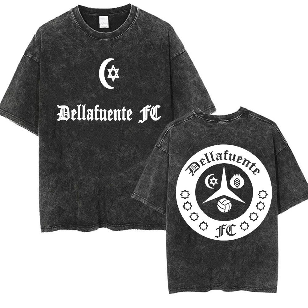 Rapper Dellafuente Vintage Washed T-shirt Men Women Summer Fashion Short Sleeve T Shirt Oversized Cotton T Shirts 3XL
Rapper Dellafuente Vintage Washed T-shirt Men Women Summer Fashion Short Sleeve T Shirt Oversized Cotton T Shirts 3XL