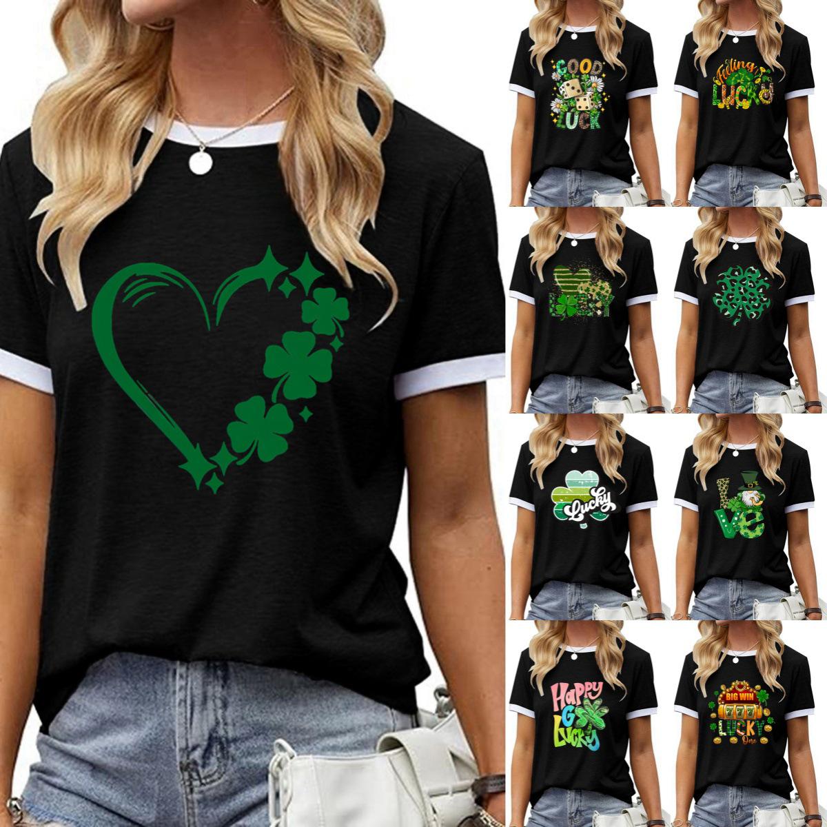 Free Shipping St. Patrick s Day Short Sleeve Shirt - Solid Color, Polyester, Europe and America, Green Theme S
Free Shipping St. Patrick s Day Short Sleeve Shirt - Solid Color, Polyester, Europe and America, Green Theme S