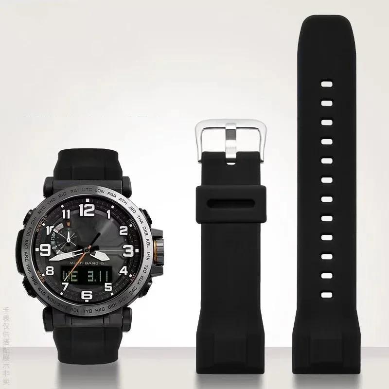 Черные и синие аксессуары для ремешка для Casio PRG-650 PRW-6600Y-1A9 PRG600 / 610 силиконовый ремешок водонепроницаемый сменный резиновый 24 мм 24mm
Черные и синие аксессуары для ремешка для Casio PRG-650 PRW-6600Y-1A9 PRG600 / 610 силиконовый ремешок водонепроницаемый сменный резиновый 24 мм 24mm
