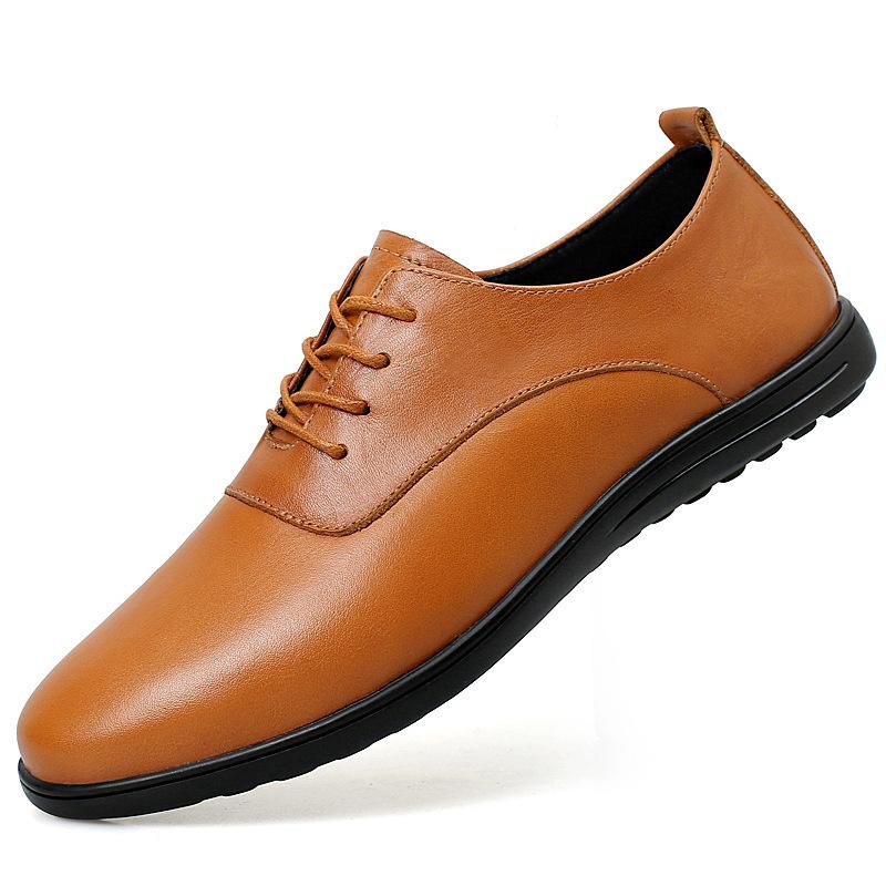 Leather shoes driving shoes hollow shoes trendy handsome business dress lace-up black work shoes 37
Leather shoes driving shoes hollow shoes trendy handsome business dress lace-up black work shoes 37
