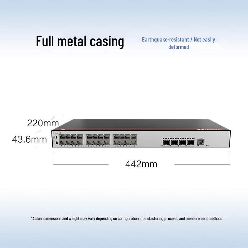 Huawei Kunling S5735S-L24P4S-A2 Gigabit POE Switch
Huawei Kunling S5735S-L24P4S-A2 Gigabit POE Switch