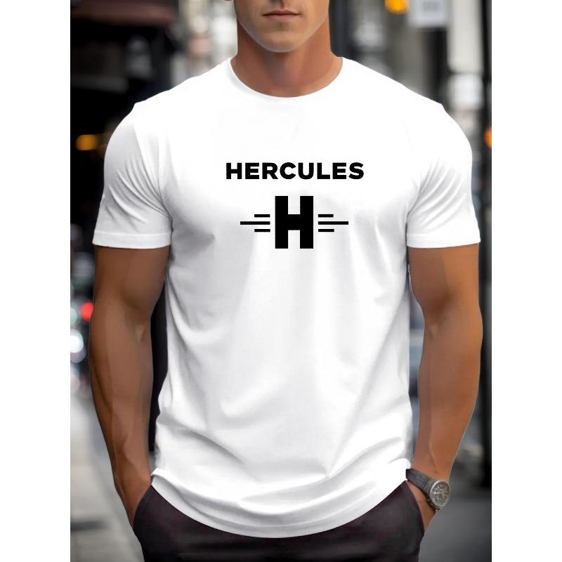 European sizes Men s HERCULES Graphic Summer Casual Crew Neck Short Sleeve T-Shirt 4XL білий
European sizes Men s HERCULES Graphic Summer Casual Crew Neck Short Sleeve T-Shirt 4XL білий