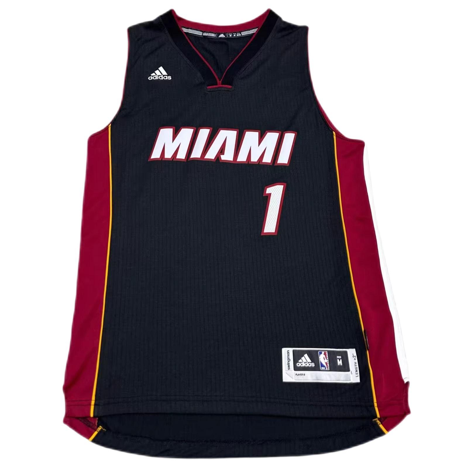 Adidas X NBA Collaboration Miami Heat 1 Bosh Casual Sports V-Neck Jersey Unisex jerseys Black 7470A-3HB-K91375 S
Adidas X NBA Collaboration Miami Heat 1 Bosh Casual Sports V-Neck Jersey Unisex jerseys Black 7470A-3HB-K91375 S