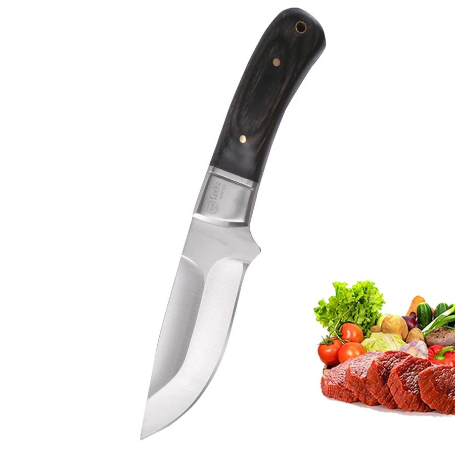 Кухонный нож ручной работы из нержавеющей стали, фруктовые ножи с нескользящей ручкой, монгольский нож для мяса, баранина, топорик
Кухонный нож ручной работы из нержавеющей стали, фруктовые ножи с нескользящей ручкой, монгольский нож для мяса, баранина, топорик