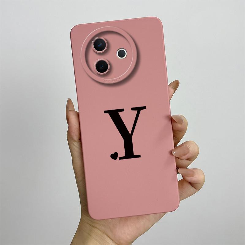 Funda Back Cover For VIVO Y39 5G 6.68 Cute Initial Letters Square Liquid Silicone Soft Camera Protection Anti Drop Phone Case VIVO Y39 5G
Funda Back Cover For VIVO Y39 5G 6.68 Cute Initial Letters Square Liquid Silicone Soft Camera Protection Anti Drop Phone Case VIVO Y39 5G