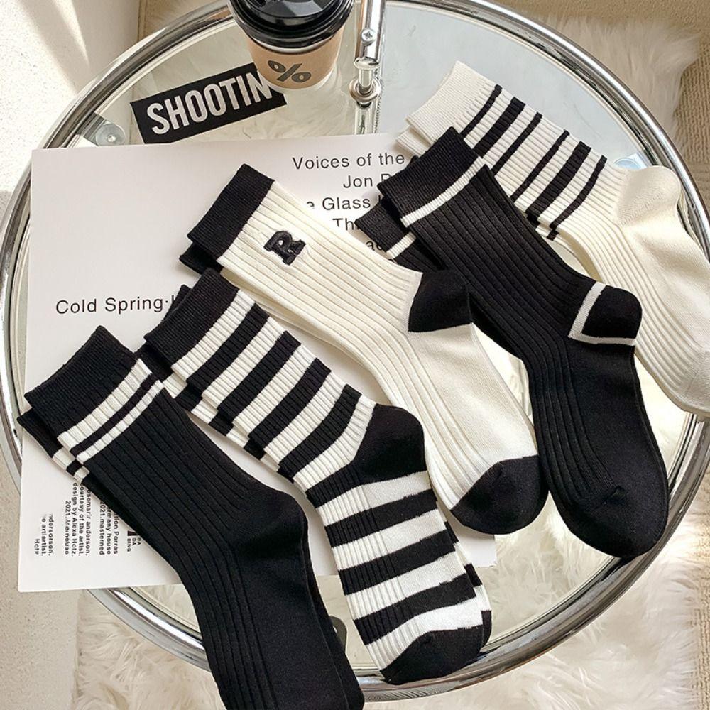 5Pairs Star Striped Socks Women Letter Cotton Socks Fashion Mid Tube Socks Sports 5pairs
5Pairs Star Striped Socks Women Letter Cotton Socks Fashion Mid Tube Socks Sports 5pairs