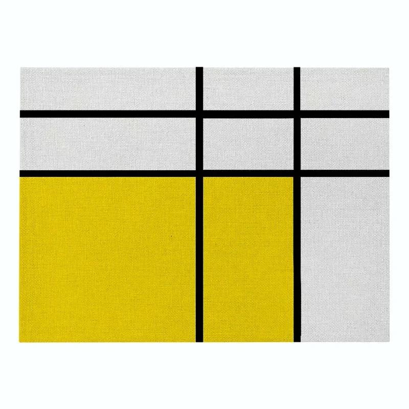 1PC Yellow Linen Geometry Pattern Kitchen Placemat Dining Table Mats Coaster Pad Fruits Bowl Cup Mat 45*30cm Home Decor 1PC 30x45CM
1PC Yellow Linen Geometry Pattern Kitchen Placemat Dining Table Mats Coaster Pad Fruits Bowl Cup Mat 45*30cm Home Decor 1PC 30x45CM