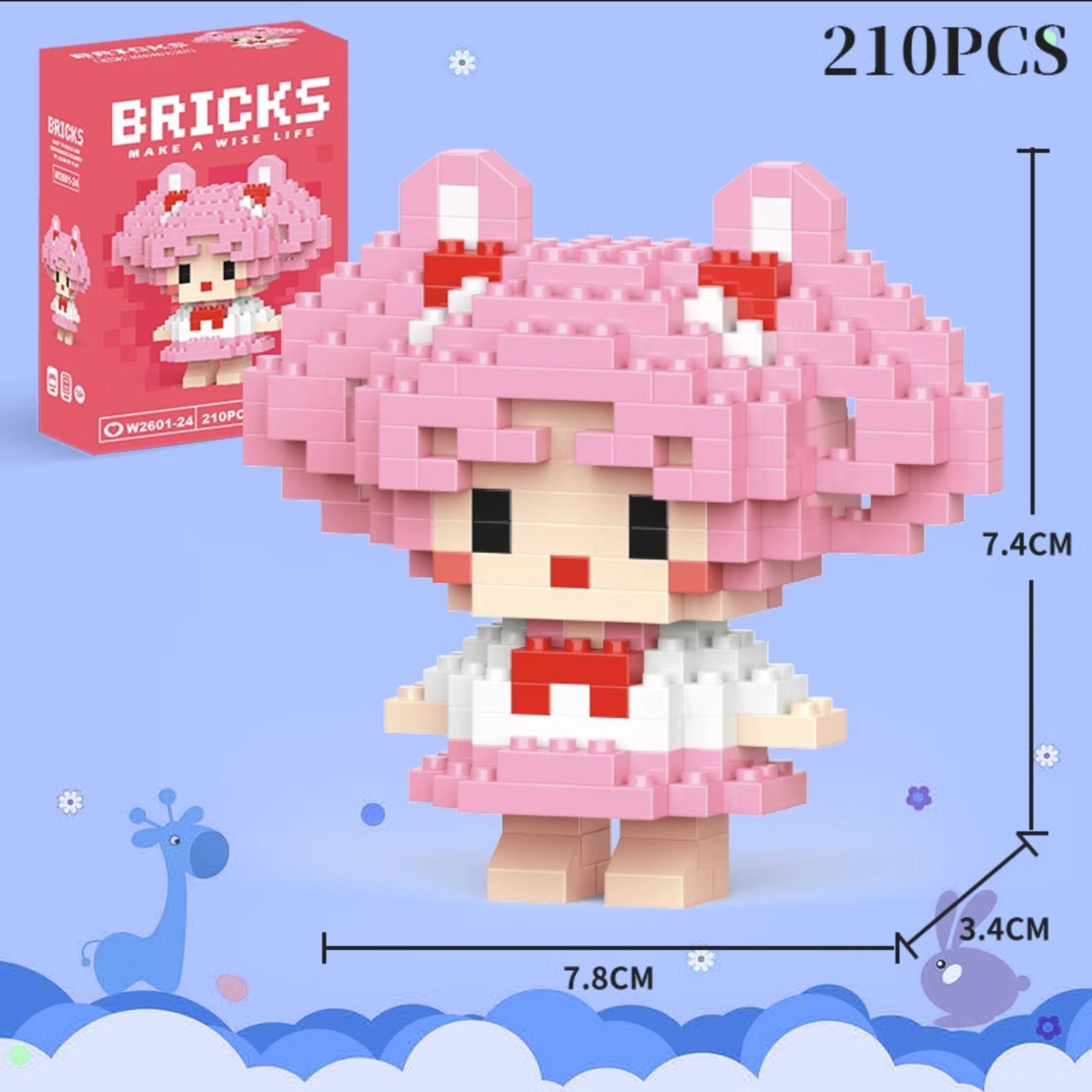 Educational Building Blocks Toy Compatible with Popular Construction Sets Cartoon Character Puzzle Model for Kids Creative Assembly Display One Size белый
Educational Building Blocks Toy Compatible with Popular Construction Sets Cartoon Character Puzzle Model for Kids Creative Assembly Display One Size белый