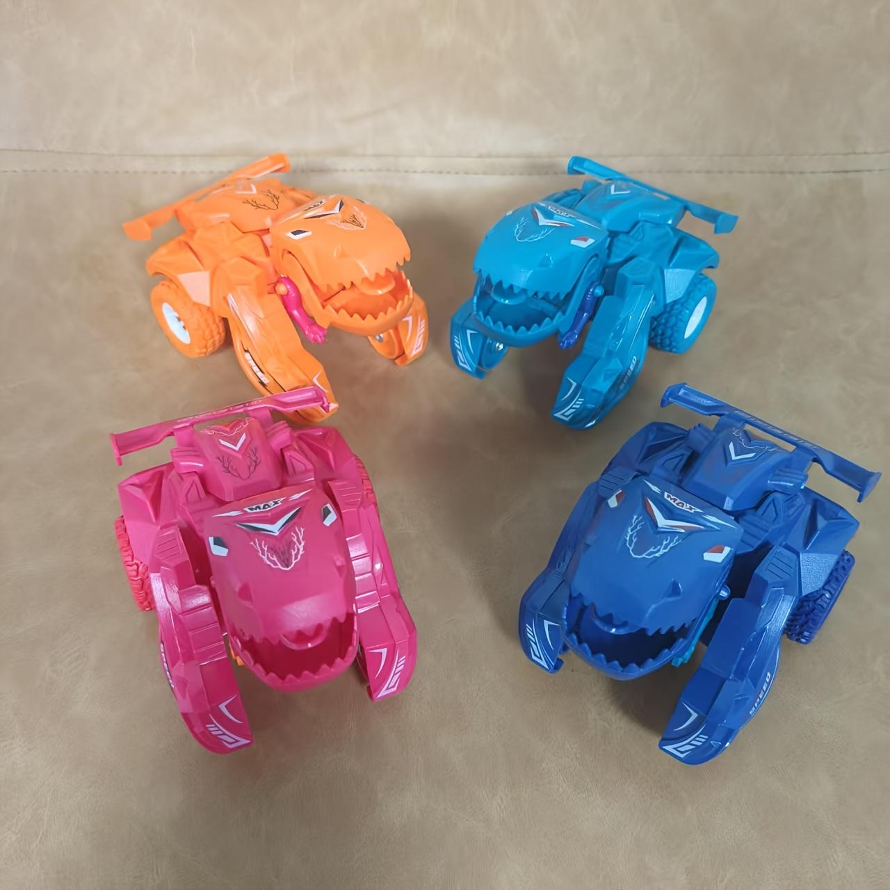 Набор из 4 трансформирующихся машинок-динозавров ярких синего, оранжевого, красного цветов, транспортные средства-динозавры с детализированными фигурками, идеально подходят для дней рождения и игр, 4pcs
Набор из 4 трансформирующихся машинок-динозавров ярких синего, оранжевого, красного цветов, транспортные средства-динозавры с детализированными фигурками, идеально подходят для дней рождения и игр, 4pcs