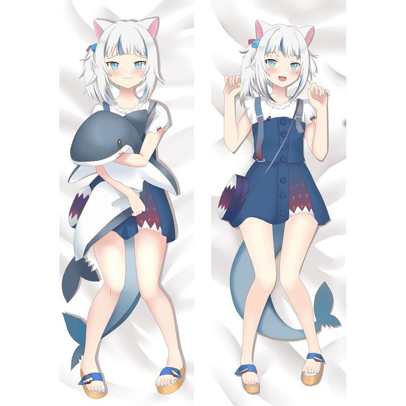 60x180 см аниме Hololive Gawr Gura наволочка Dakimakura двухсторонняя подушка с принтом обнимающая подушка для тела чехол персиковой кожи
60x180 см аниме Hololive Gawr Gura наволочка Dakimakura двухсторонняя подушка с принтом обнимающая подушка для тела чехол персиковой кожи