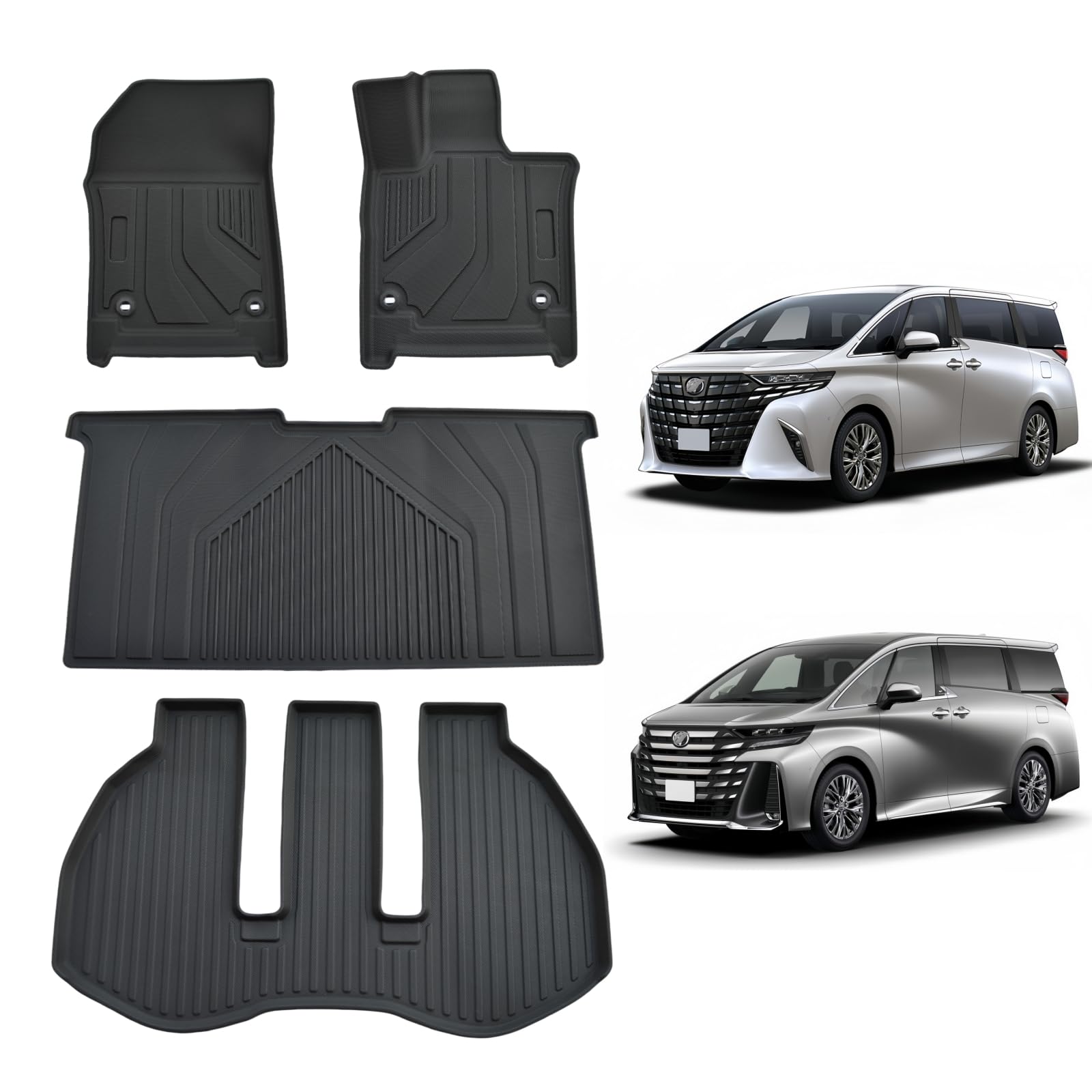 Водонепроницаемый комплект ковриков для пола и багажника для новой Toyota 40. Эти 3D-коврики, разработанные и изготовленные из TPE, являются и простыми в. Включает коврики для 1-го и 2-го рядов пола чёрный
Водонепроницаемый комплект ковриков для пола и багажника для новой Toyota 40. Эти 3D-коврики, разработанные и изготовленные из TPE, являются и простыми в. Включает коврики для 1-го и 2-го рядов пола чёрный