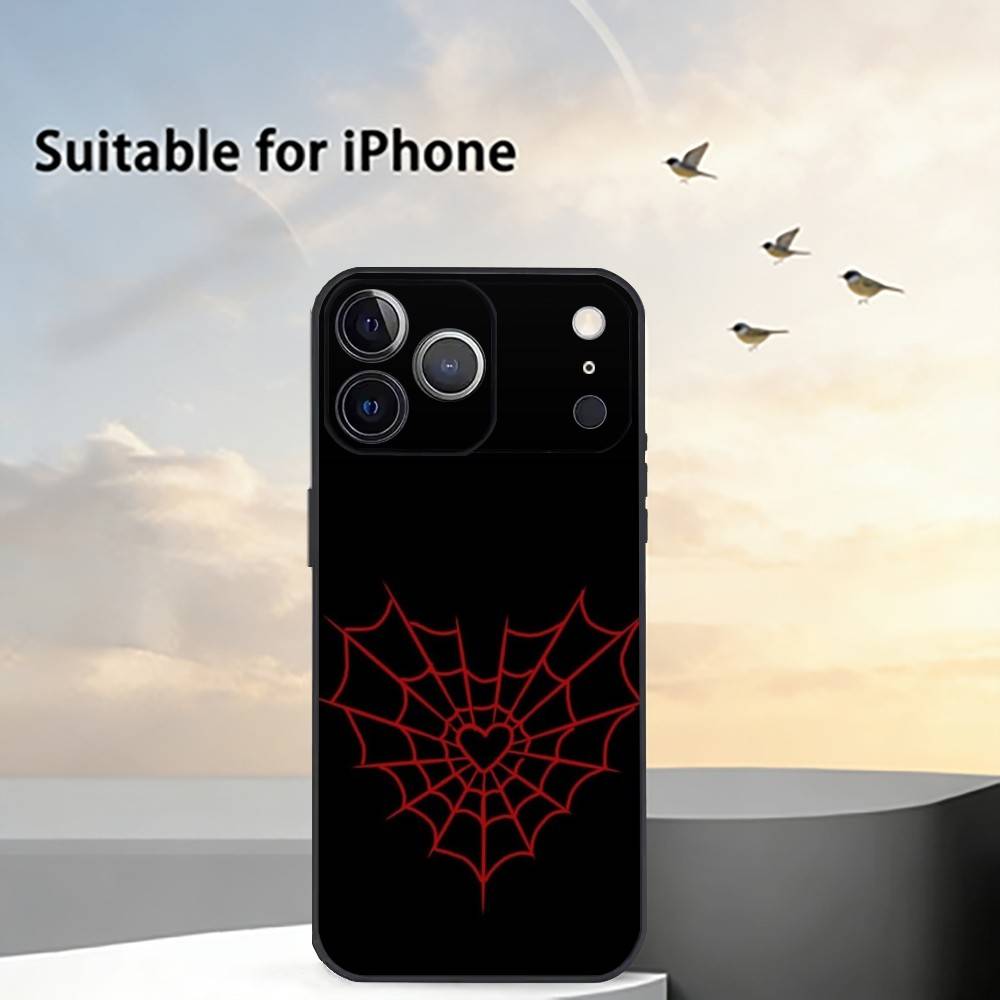 Крутой чехол для телефона в виде паутины и сердца H для iPhone 17, 16, 15, 14, 13, 12, 11 Plus, Pro Max, Другие Мягкий черный чехол iPhone12
Крутой чехол для телефона в виде паутины и сердца H для iPhone 17, 16, 15, 14, 13, 12, 11 Plus, Pro Max, Другие Мягкий черный чехол iPhone12